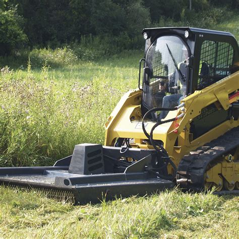 brush hog for cat skid steer|brush attachment for skid steer.